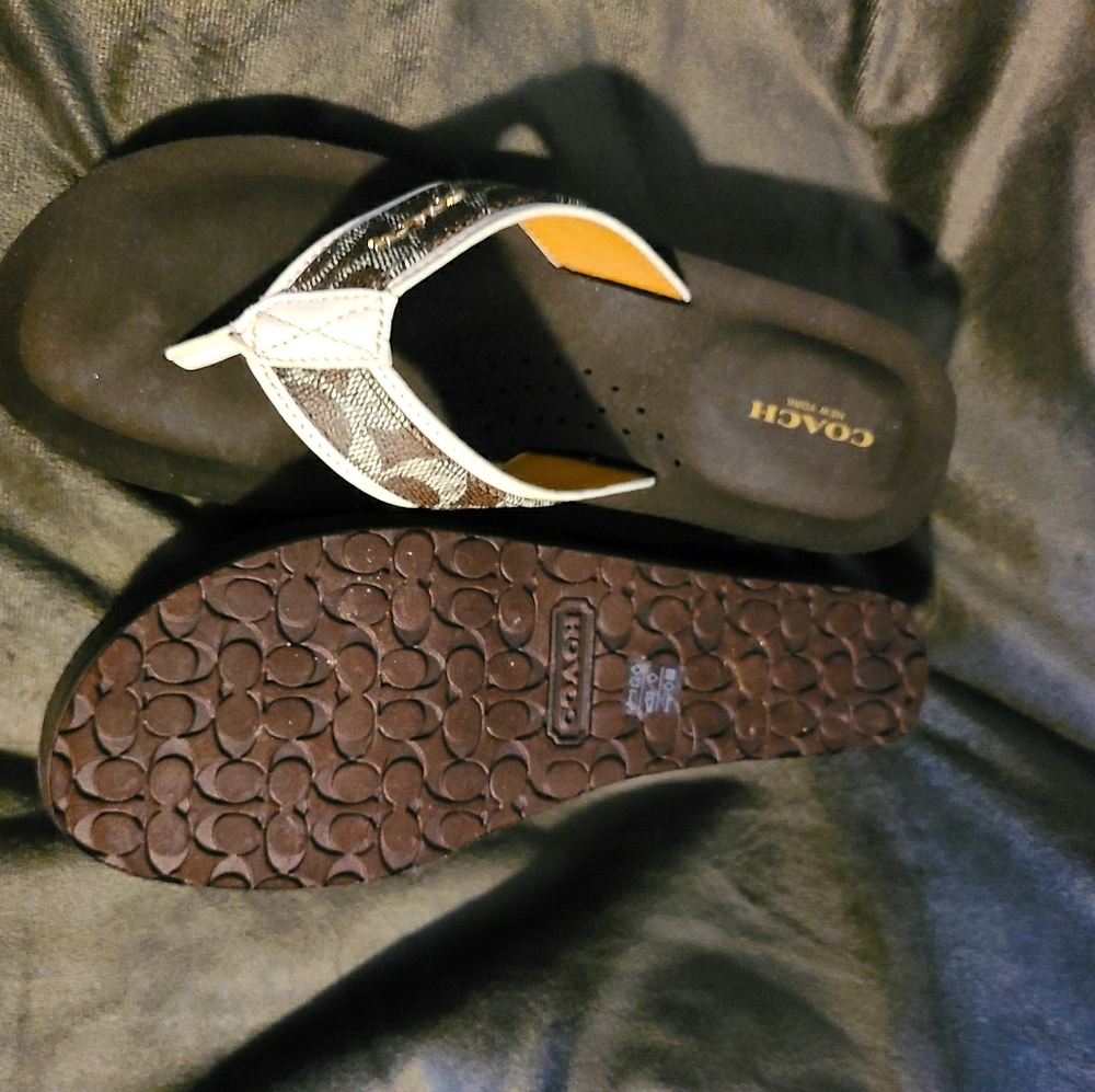 Coach Flip Flops